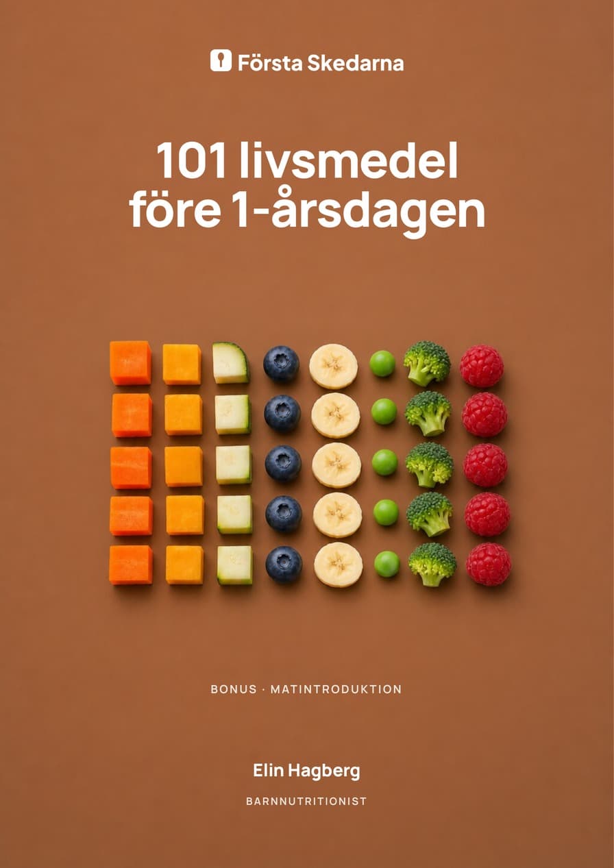 101 livsmedel före 1-årsdagen
